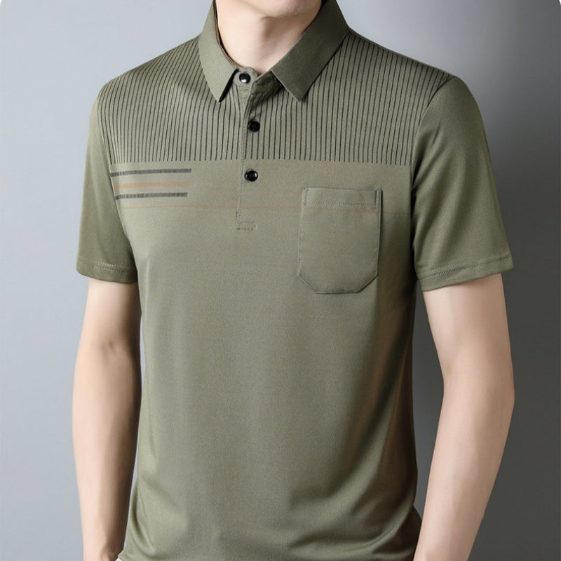 Men's Thin Breathable Casual Short Sleeved T-Shirt(50% OFF)