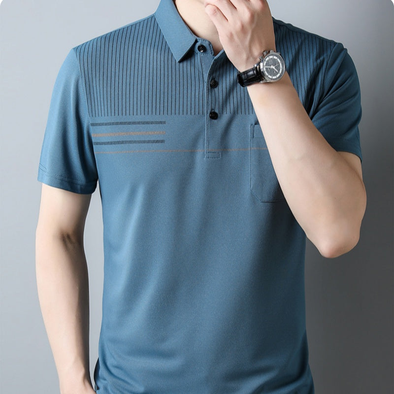 Men's Thin Breathable Casual Short Sleeved T-Shirt(50% OFF)