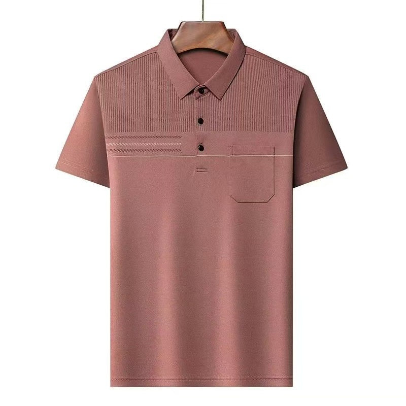 Men's Thin Breathable Casual Short Sleeved T-Shirt(50% OFF)