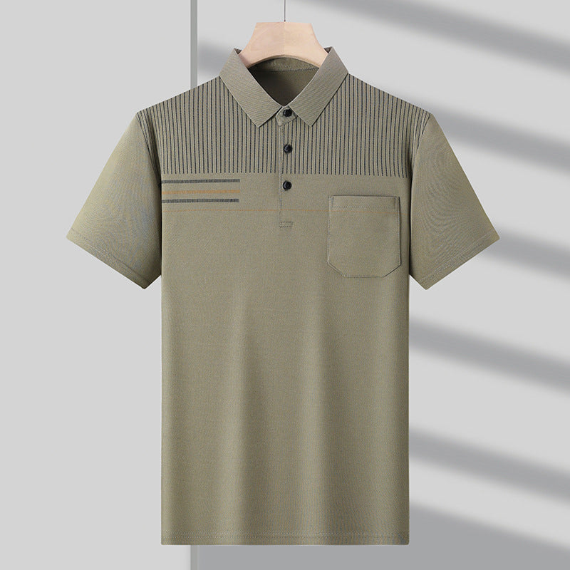 Men's Thin Breathable Casual Short Sleeved T-Shirt(50% OFF)