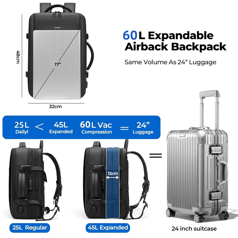 Multi-Functional Large-Capacity Handheld Expansion Backpack🎒