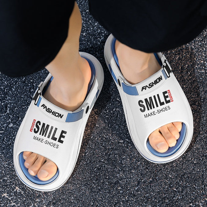 🌴Offres spéciales d'été🌞Chaussons sandales décontractés antidérapants à semelle épaisse et souple
