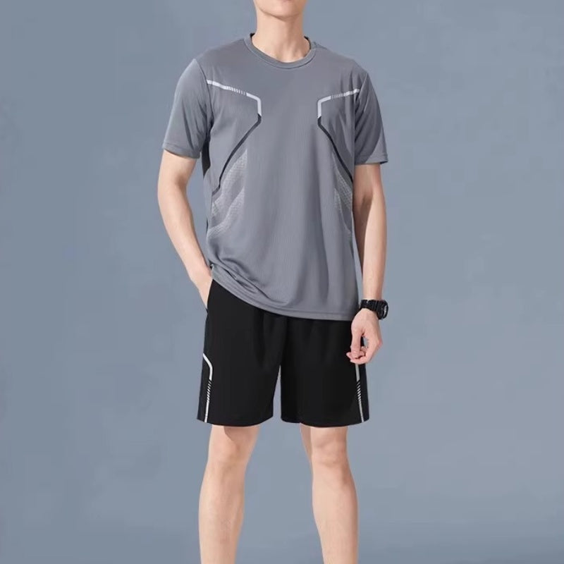 š„Time-Limited Specailš„Menās Quick Dry T-Shirt & Shorts Set