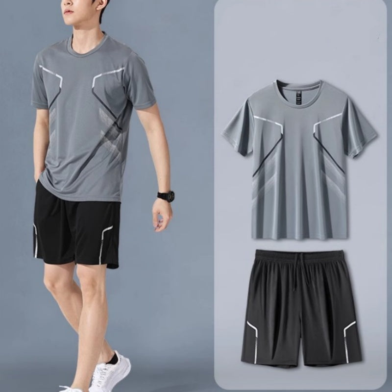 š„Time-Limited Specailš„Menās Quick Dry T-Shirt & Shorts Set