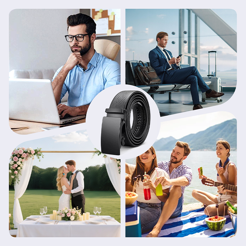 Men’s Adjustable Ratchet Belt for Casual & Dress Wear(50% OFF)