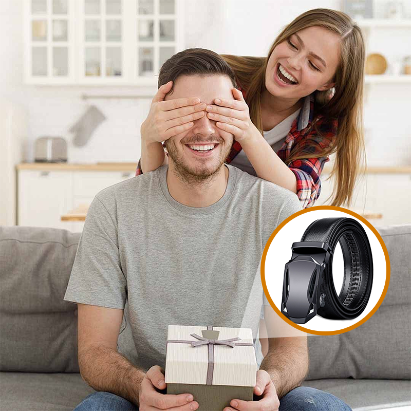 Men’s Adjustable Ratchet Belt for Casual & Dress Wear(50% OFF)
