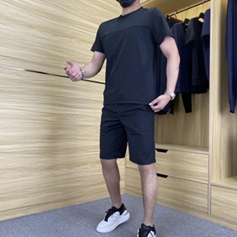 ๐โโ๏ธMen's Casual Sports Short-Sleeved Shirt & Pants 2-Piece Set