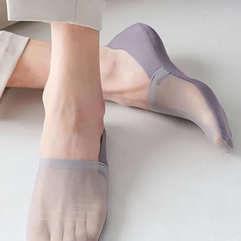 5 Pairs Ice Silk No-Show Socks Set(50% OFF)