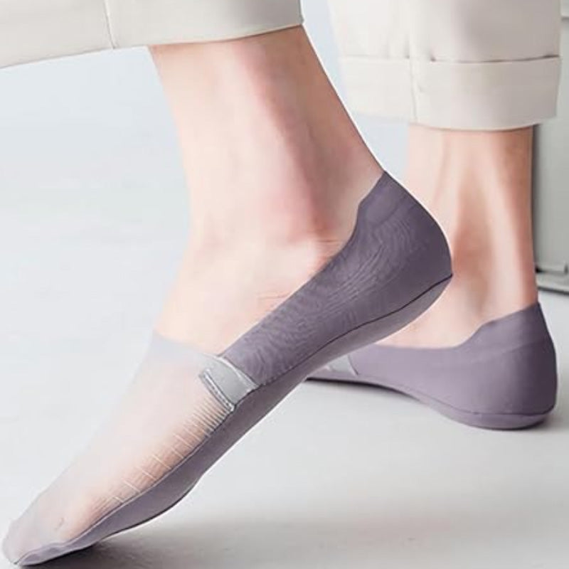 5 Pairs Ice Silk No-Show Socks Set(50% OFF)