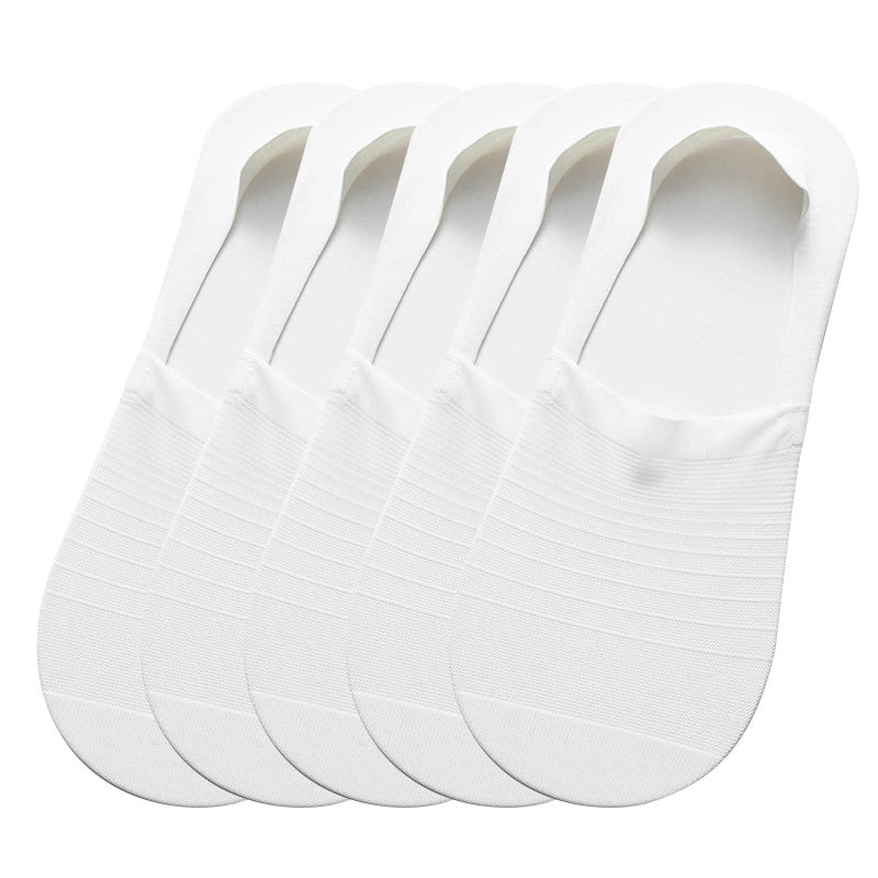5 Pairs Ice Silk No-Show Socks Set(50% OFF)