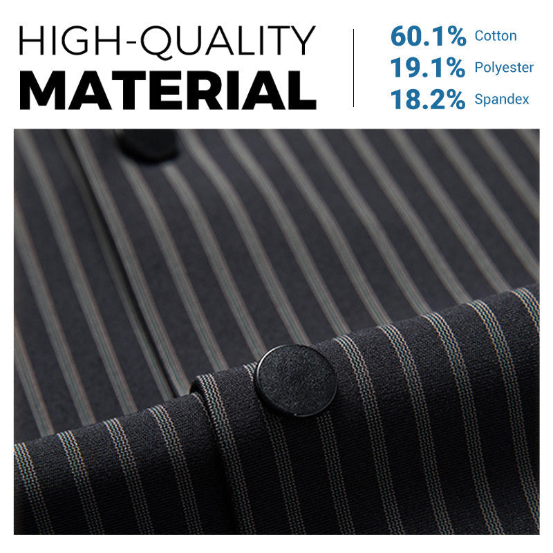 Men's Lightweight Breathable Striped Shirt