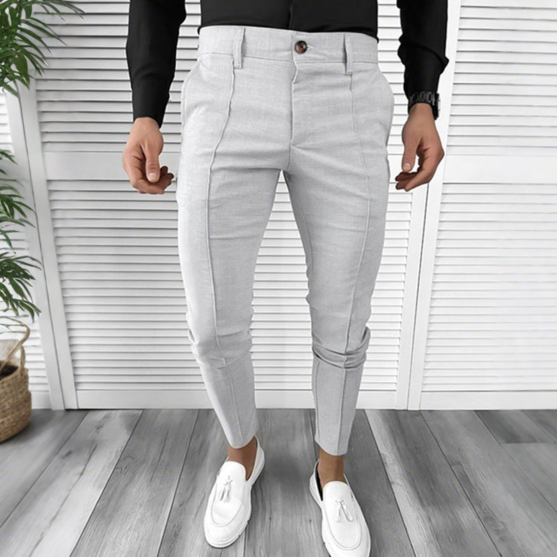 Men’s Casual Solid Color Dress Pants (50% OFF)