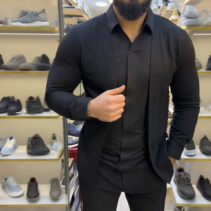 š„Limited-time offer, while stocks lastš„Men's Mock Two-Piece Shirt