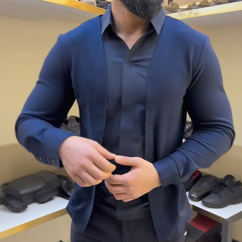š„Limited-time offer, while stocks lastš„Men's Mock Two-Piece Shirt