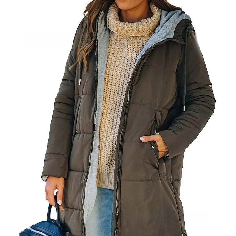 Solid Color Hooded Slim Fit Jacket(50% OFF)