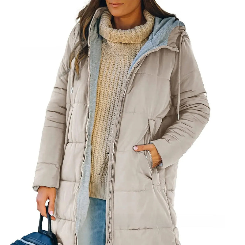Solid Color Hooded Slim Fit Jacket(50% OFF)