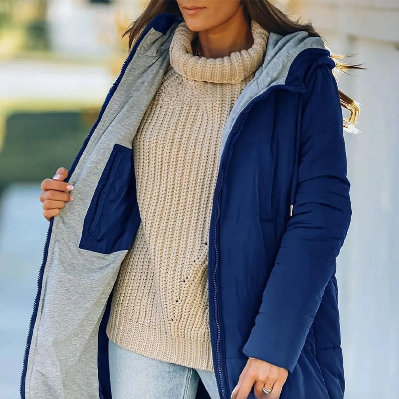 Solid Color Hooded Slim Fit Jacket(50% OFF)
