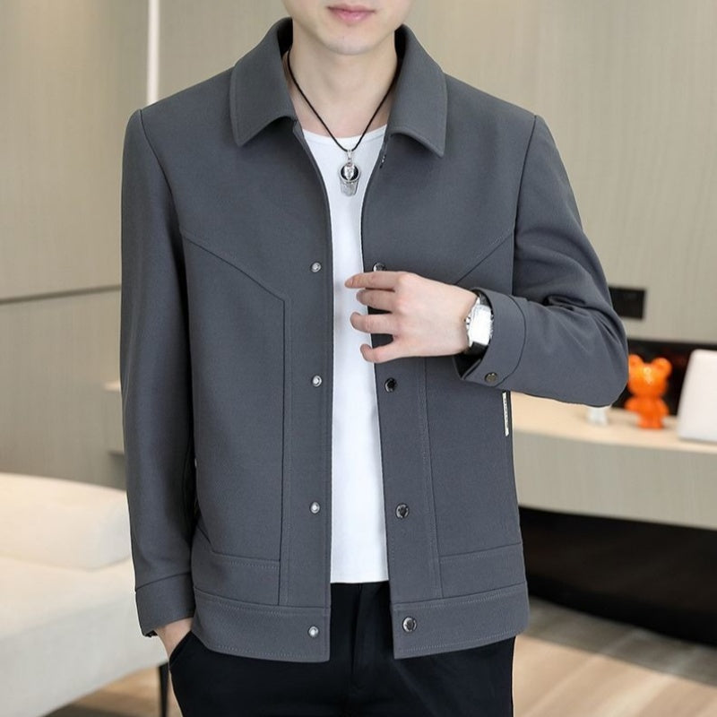 Men's Casual Button-Up Jacket(50% OFF)