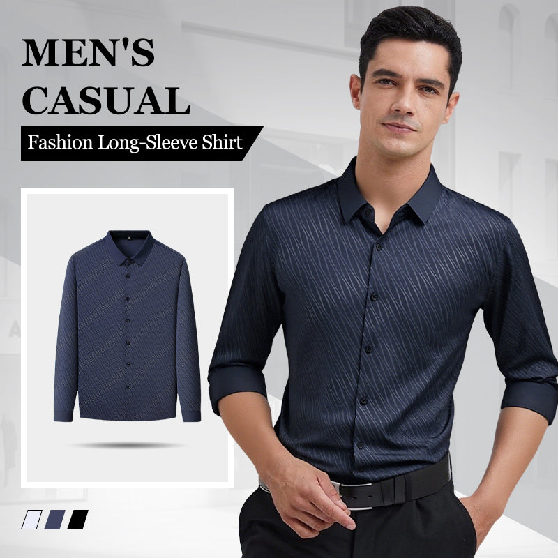 Men's Casual Fashion Long-Sleeve Shirt(50% OFF)