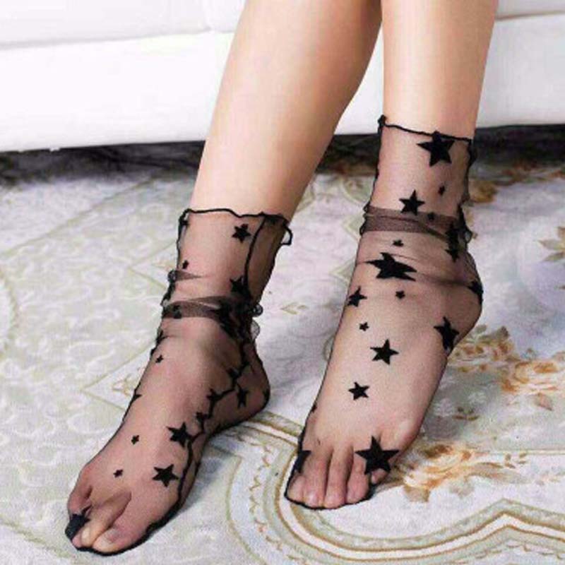 Women's Fashion Ultrathin Sheer Mesh Socks(50% OFF)