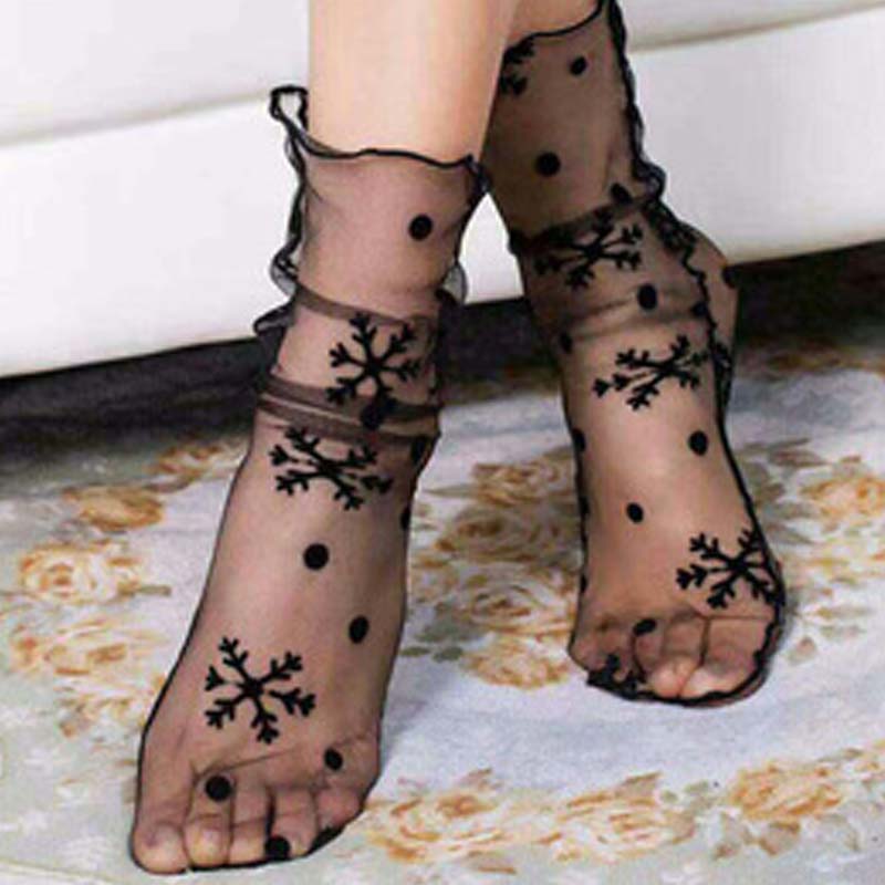Women's Fashion Ultrathin Sheer Mesh Socks(50% OFF)