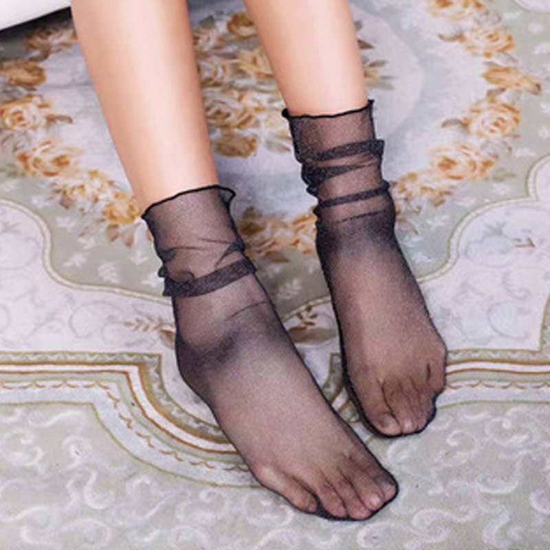 Women's Fashion Ultrathin Sheer Mesh Socks(50% OFF)