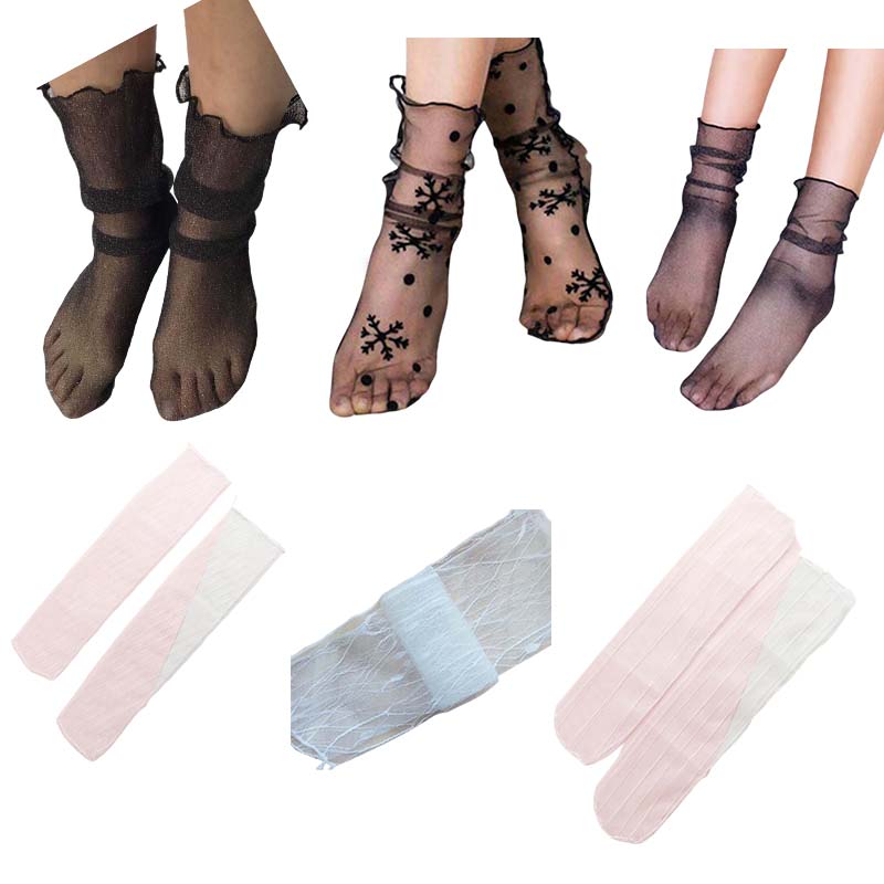 Women's Fashion Ultrathin Sheer Mesh Socks(50% OFF)