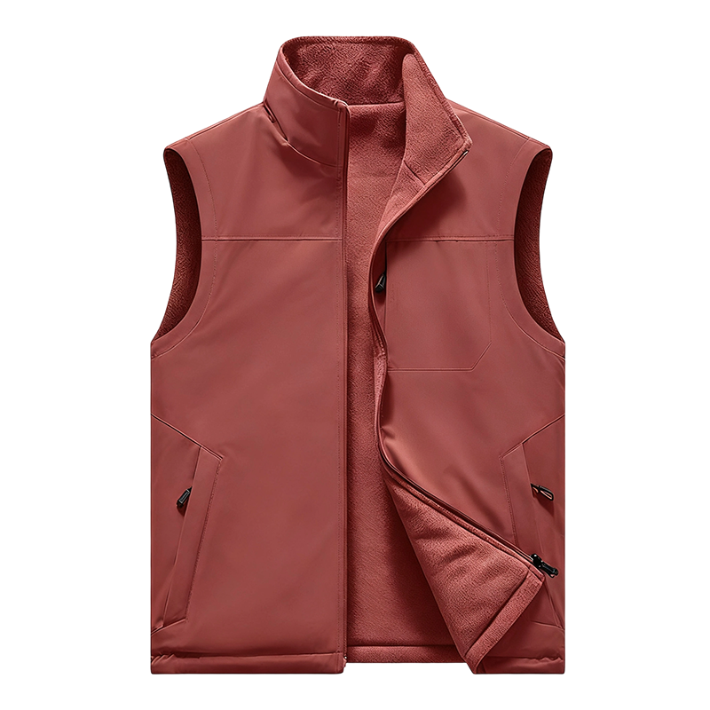 Men's Warm Windproof Reversible Vest