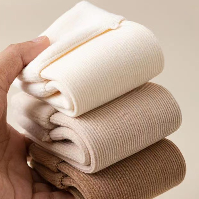 Women's Thickened Warm Solid Color Mid-Calf Socks(50% OFF)
