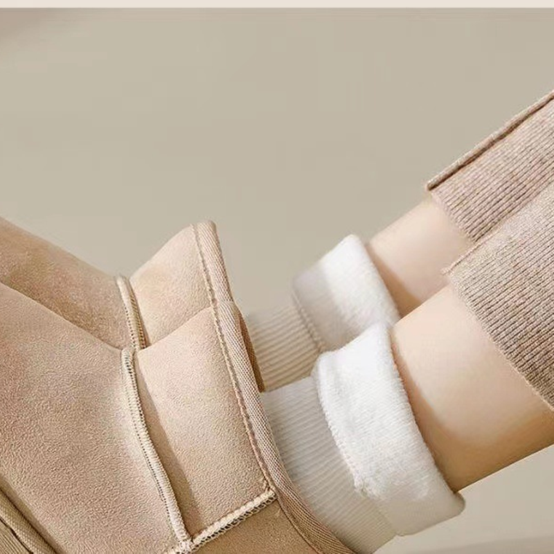 Women's Thickened Warm Solid Color Mid-Calf Socks(50% OFF)