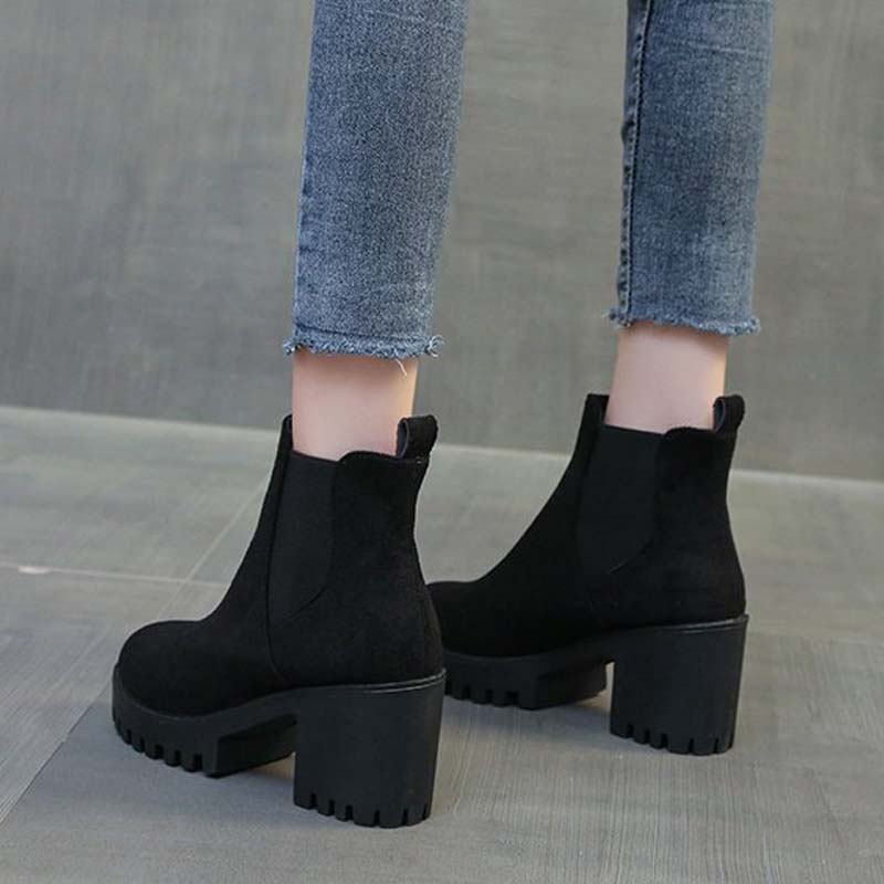 ⏳Limited-time 50% off⏰Women’s Comfort Chunky Heel Boots👢
