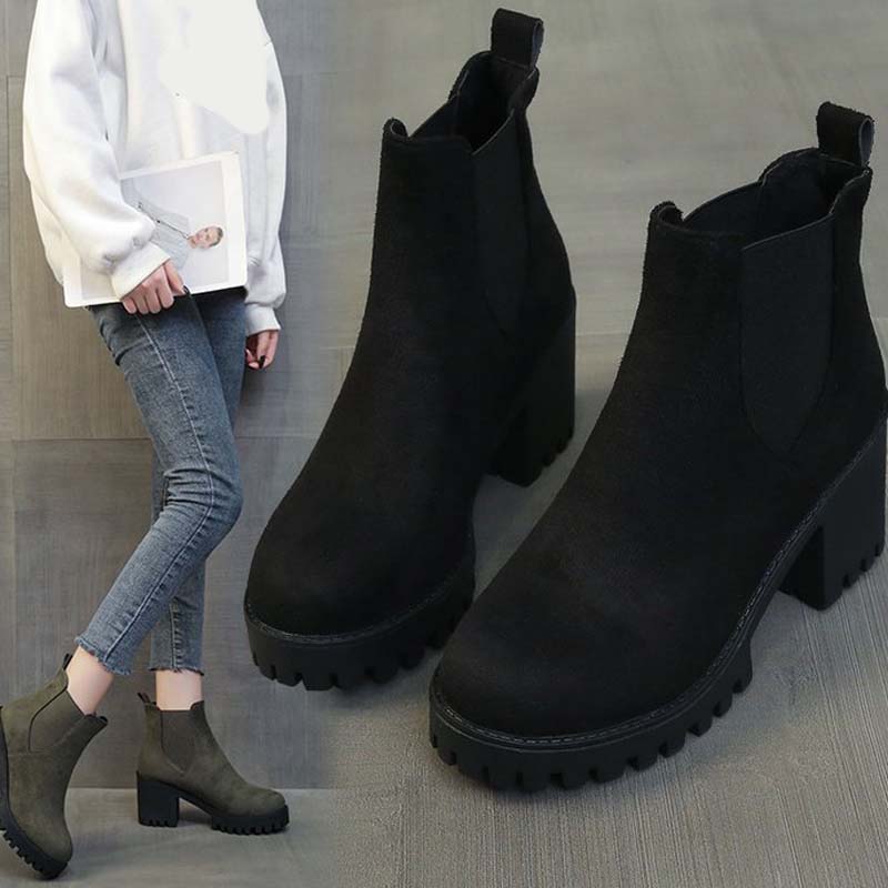 ⏳Limited-time 50% off⏰Women’s Comfort Chunky Heel Boots👢