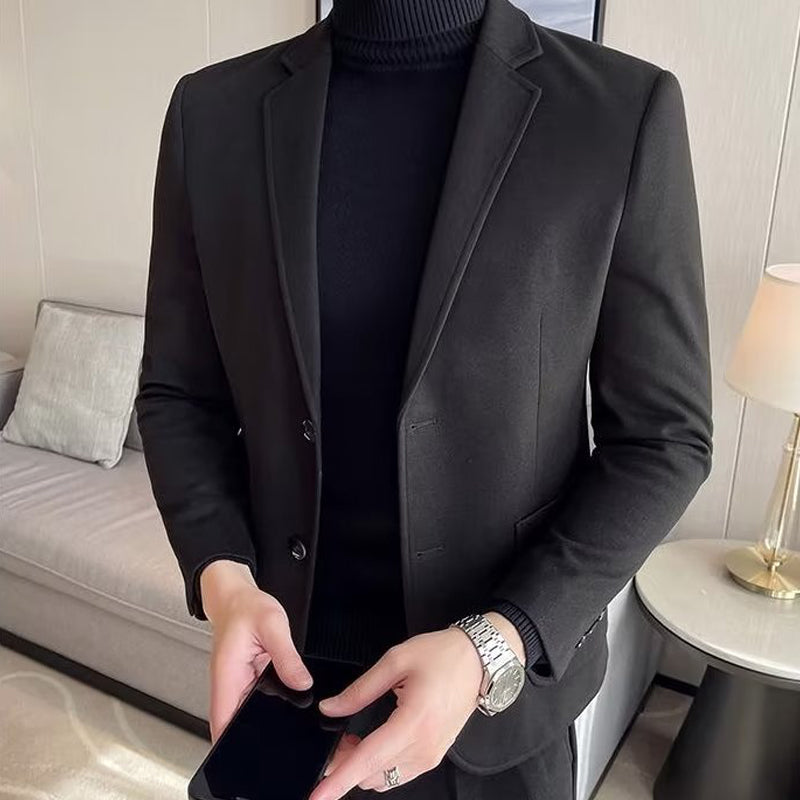 Men’s Slim-Fit Casual Blazer Jacket