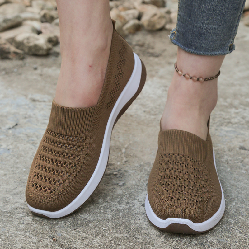 ๐ LIMITED-TIME 50% OFF! ๐ฟ Women's Slip-On Shoes โ Breathable Mesh, Lightweight, Comfortable, Anti-Slip โจ