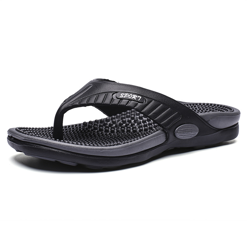 ✨ Men’s Lightweight Flip-Flops – Massaging, Non-Slip, Flexible