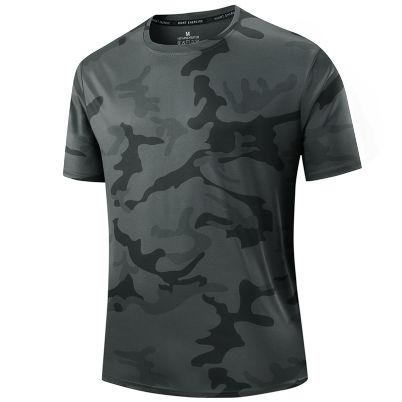 ๐โโ๏ธ 50% OFF NOW! ๐ฒ Men's Quick Dry Camo Sports T-Shirt โ Moisture Wicking & Active Fit โ Train in Style ๐ช