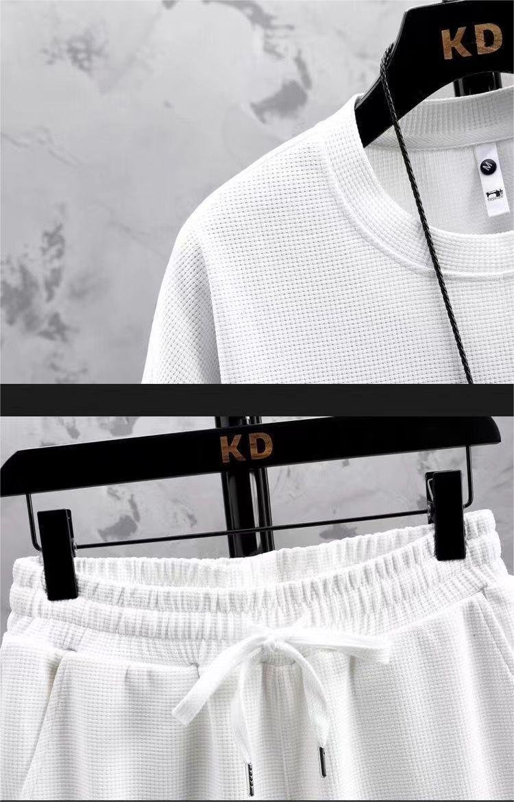 MEN'S PURE COTTON LEISURE SWEATSHIRT SET(50% OFF)