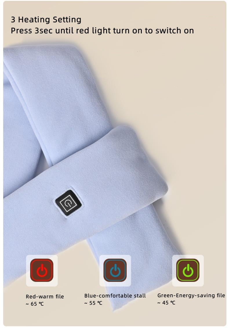 (Christmas Gift-50% OFF) Intelligent Electric Heating Scarf For Family