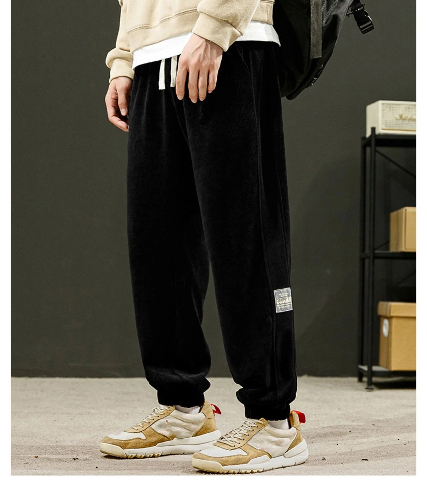 Corduroy Fabric Men's Casual Soft Pants(50% OFF)