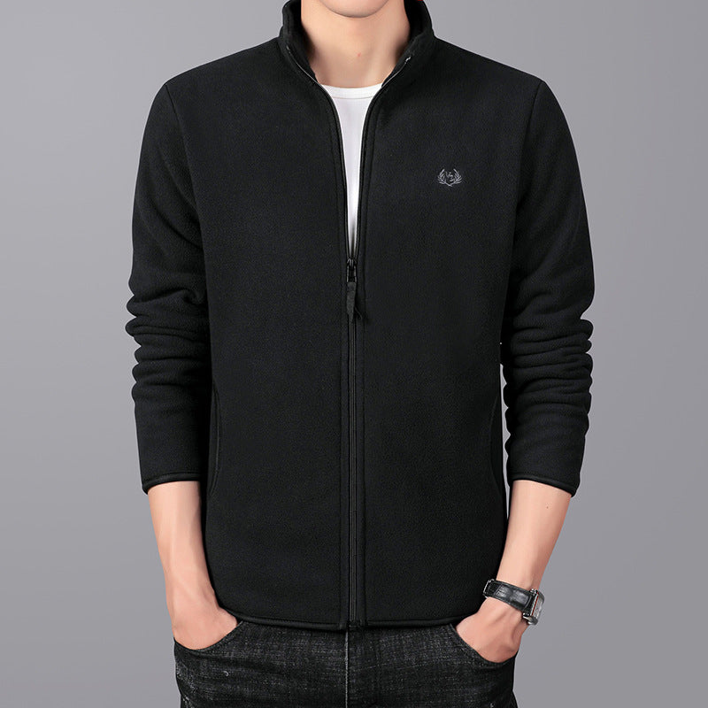 🎅【A Warm Gift in Winter】 Men's Lightweight Full Zip Outdoor Casual Soft Fleece Jacket