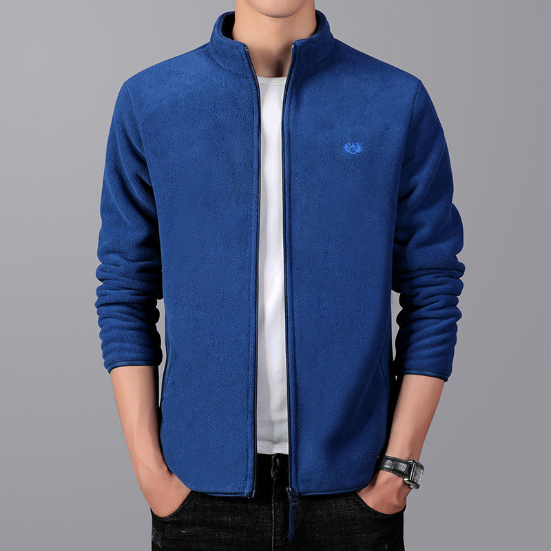 🎅【A Warm Gift in Winter】 Men's Lightweight Full Zip Outdoor Casual Soft Fleece Jacket