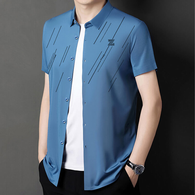 Men's Seamless Shirts Wrinkle Resistant(50% OFF)