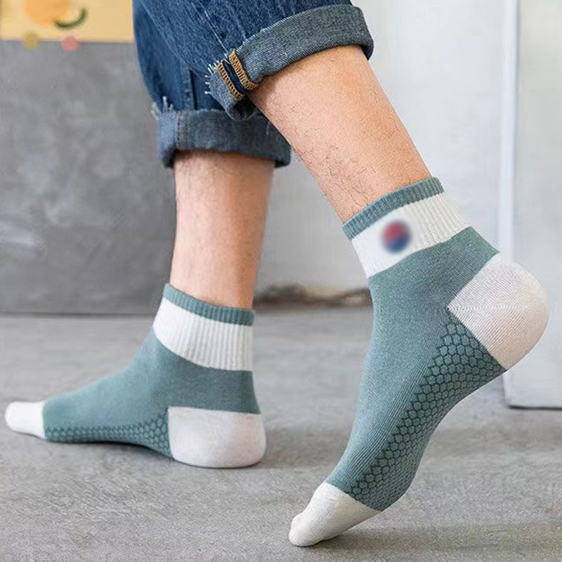 Pièces de chaussettes respirantes antibactériennes pour hommes