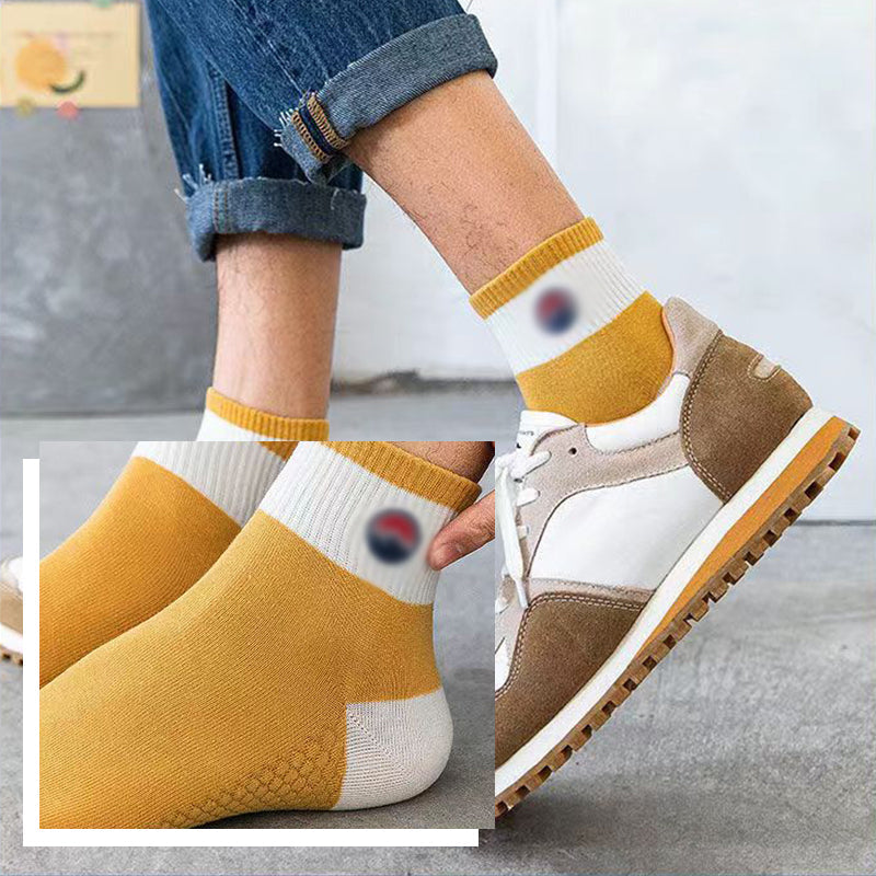 Pièces de chaussettes respirantes antibactériennes pour hommes