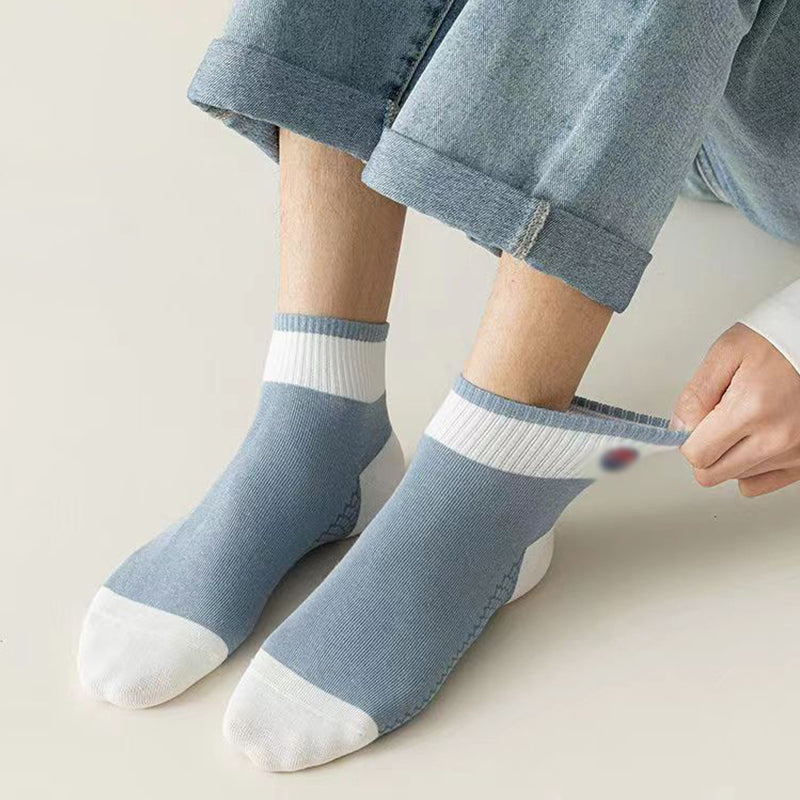 Pièces de chaussettes respirantes antibactériennes pour hommes