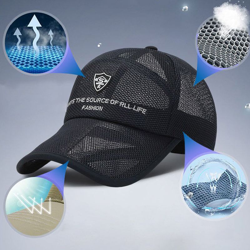 Men’s Outdoor Breathable Mesh Baseball Cap