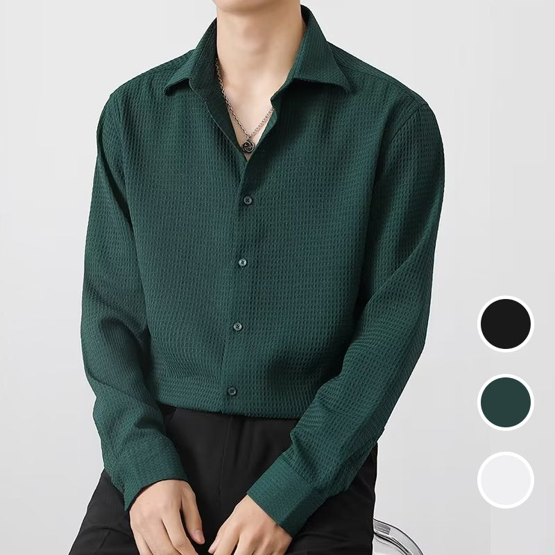 Men's Premium Fabric Button Down Shirt(50% OFF)