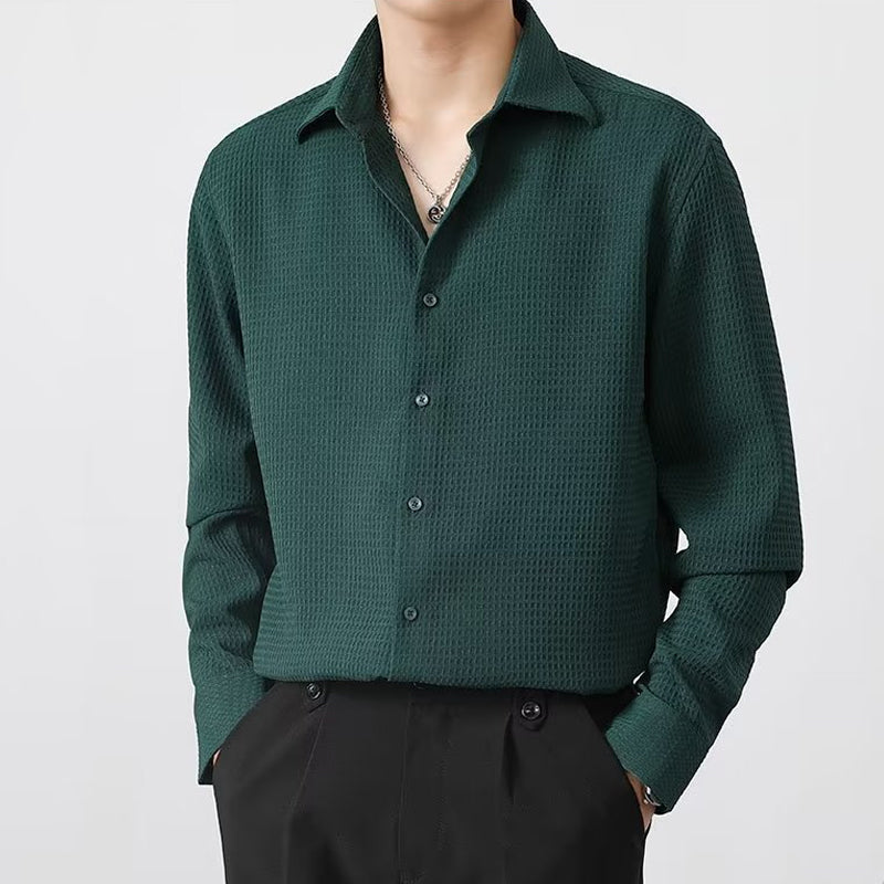 Men's Premium Fabric Button Down Shirt(50% OFF)