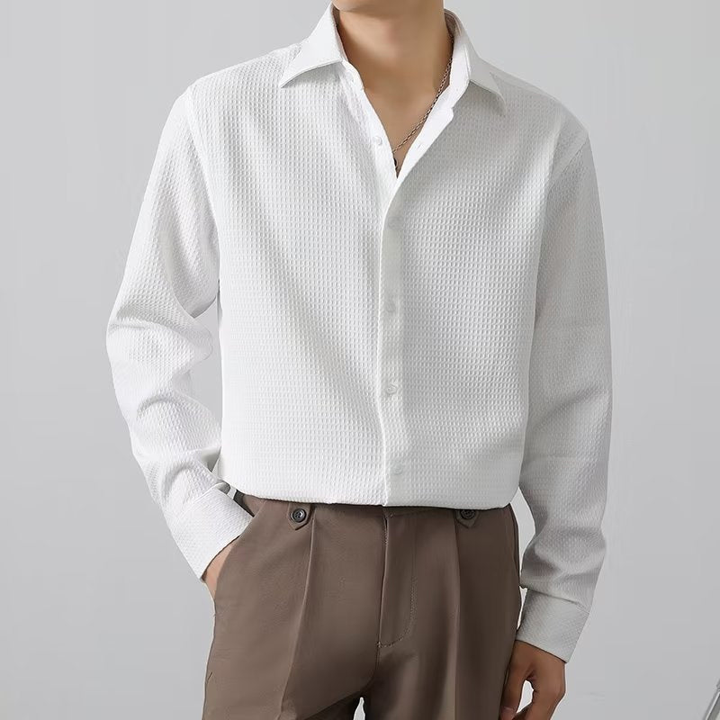Men's Premium Fabric Button Down Shirt(50% OFF)