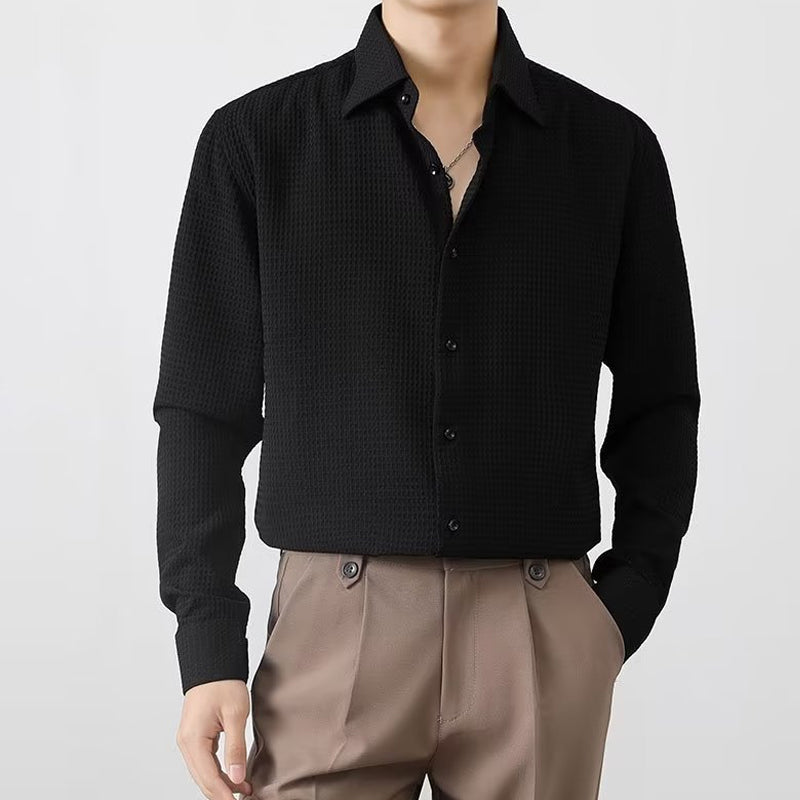 Men's Premium Fabric Button Down Shirt(50% OFF)